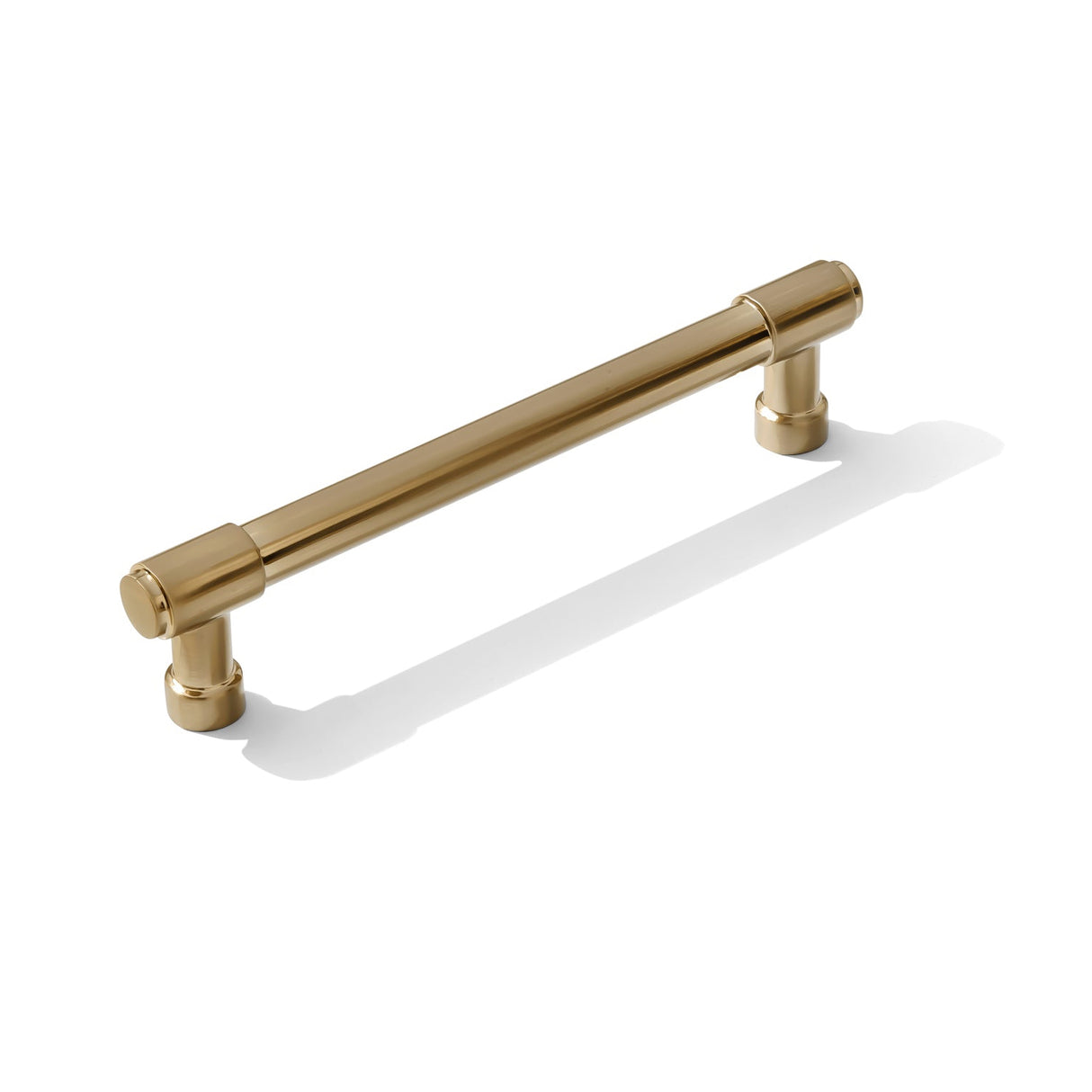 Champagne Bronze Industrial Modern Cabinet Knobs and Drawer Pulls - Forge Hardware Studio