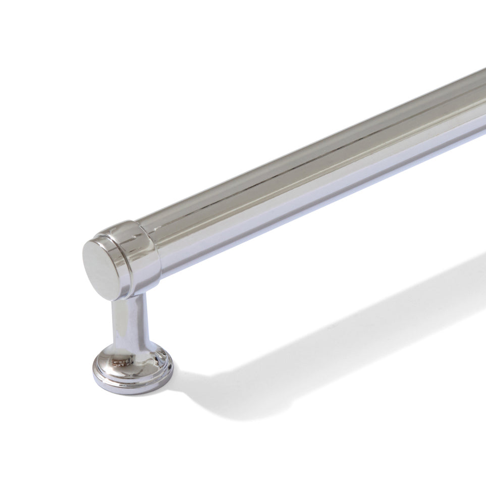 Smooth Polished Chrome "Transitional" Cabinet Knobs and Drawer Pulls