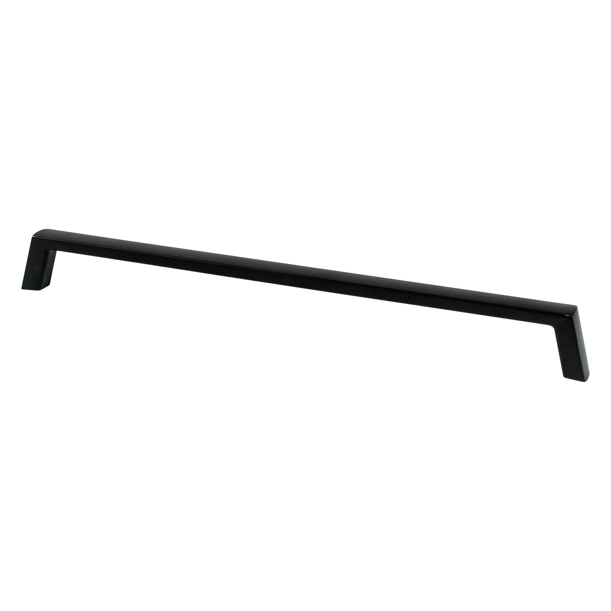 Matte Black "Brooks" Drawer Pulls and Cabinet Knobs - Cabinet Hardware - Forge Hardware Studio