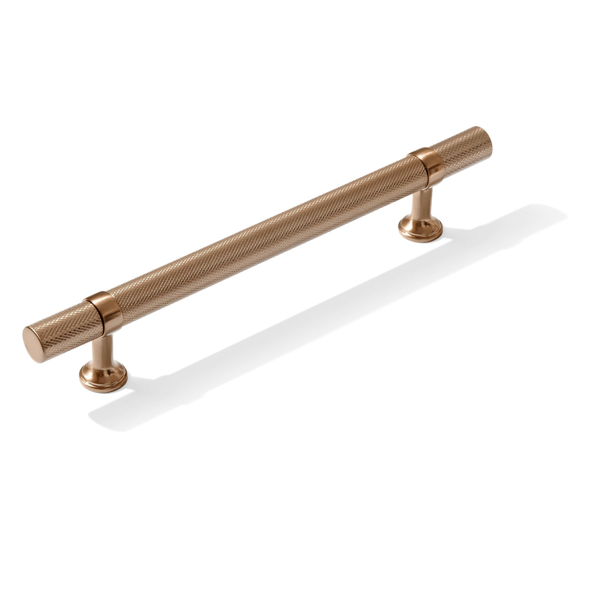 Knurled T-Bar "Contemporary" Bronze Copper Knobs and Pulls