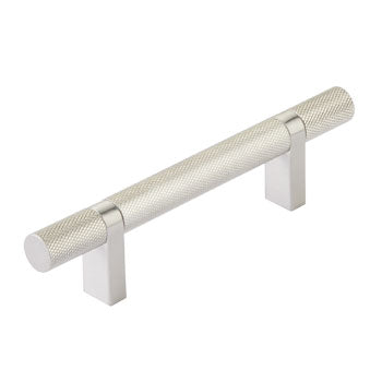 Knurled T-Bar Satin Nickel Cabinet Knobs and Drawer Pulls