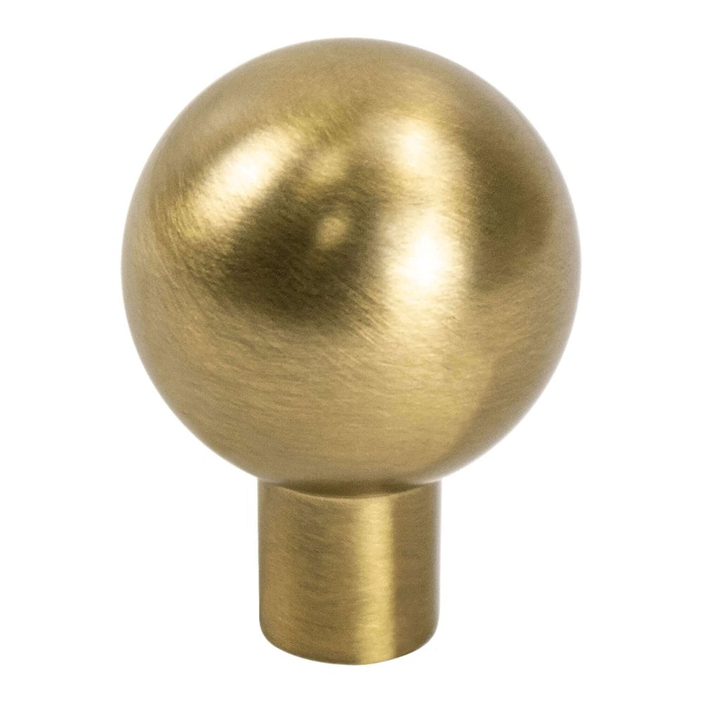 Round Champagne Bronze "Bulb" Ball Cabinet Knob