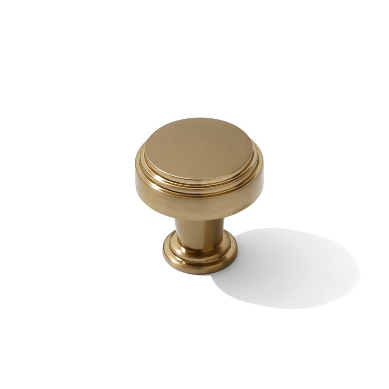 Champagne Bronze "Deco" Cabinet Knobs and Drawer Pulls