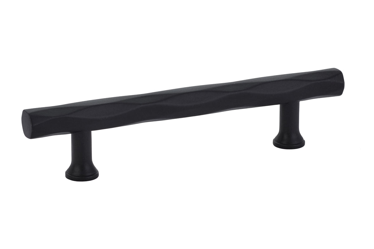 T-Bar "American Designer" Cabinet Knob and Drawer Pulls in Matte Black
