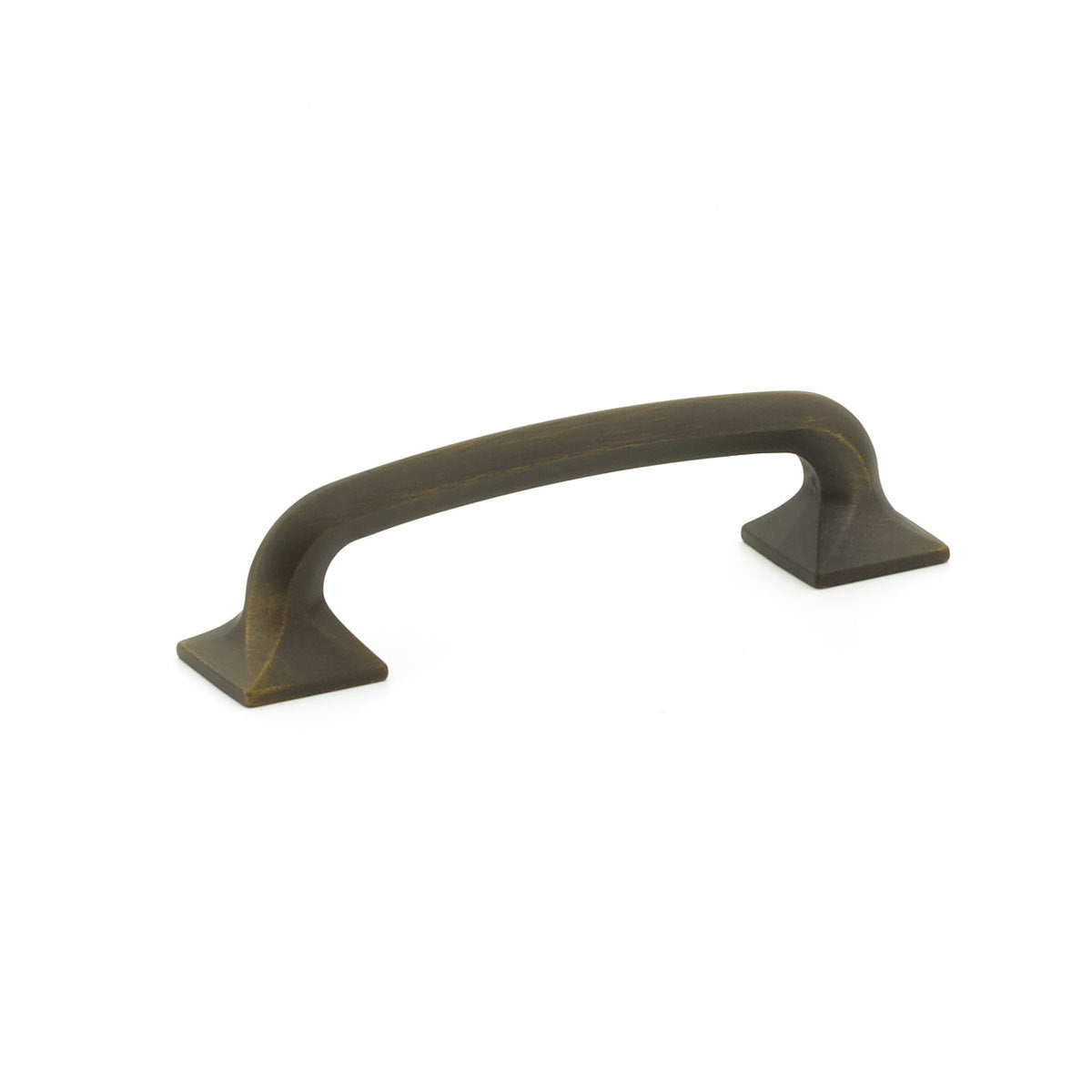 Rubbed Antique Bronze "Milli" Square Cabinet Knobs and Drawer Pulls