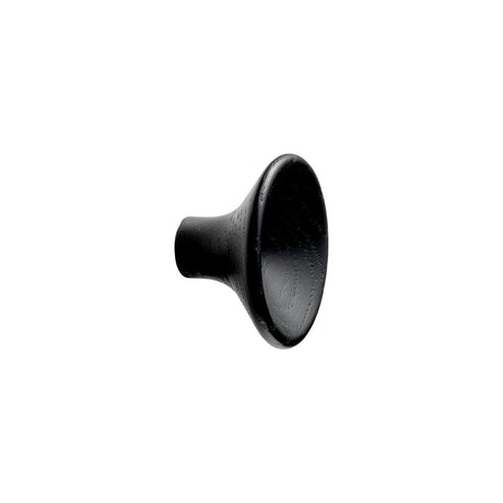 Lacquered Black Wood "Japan" Cabinet Knob and Drawer Pulls - Euro • Knobs