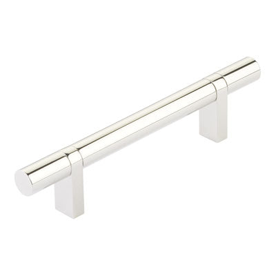 Smooth T-Bar Polished Nickel Cabinet Knobs and Drawer Pulls