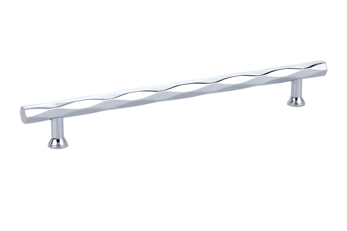 T-Bar "American Designer" Cabinet Knob and Drawer Pulls in Polished Chrome