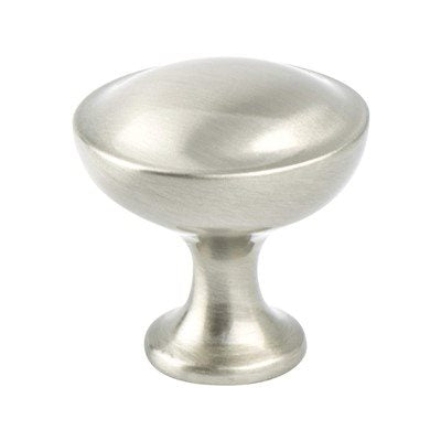Brushed Nickel "Tina" Cabinet Knob and Drawer Pulls