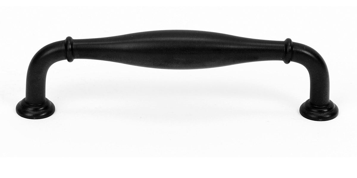 Transitional Matte Black "Perry" Cabinet Knobs and Drawer Pulls - Forge Hardware Studio