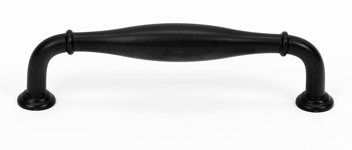 Transitional Matte Black "Perry" Cabinet Knobs and Drawer Pulls - Forge Hardware Studio