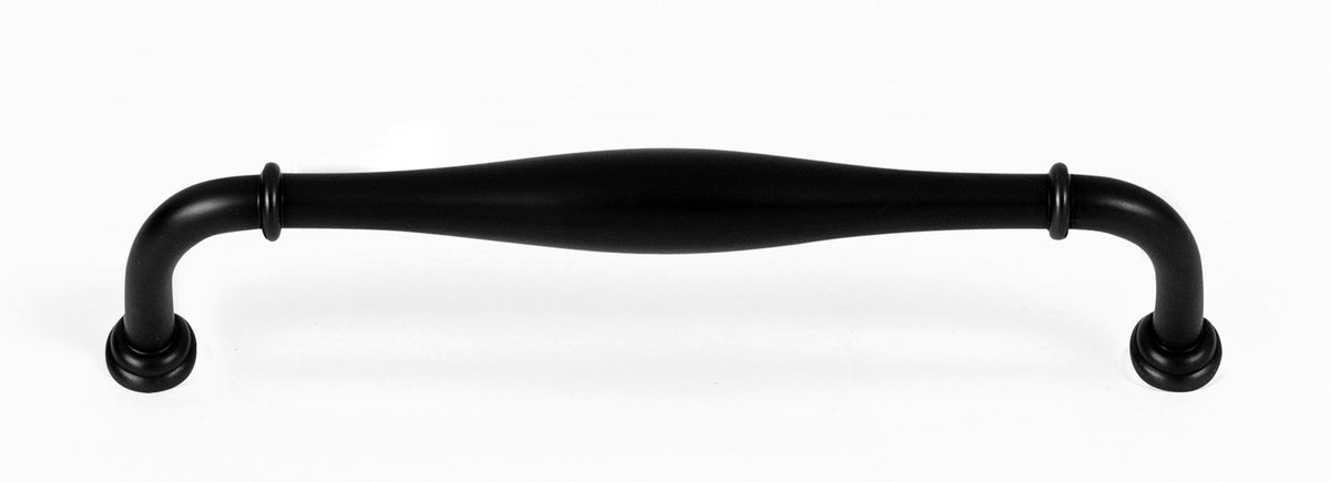 Transitional Matte Black "Perry" Cabinet Knobs and Drawer Pulls - Forge Hardware Studio