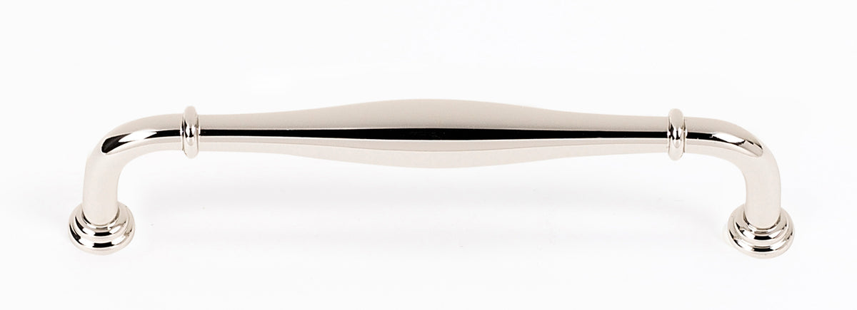 Transitional Polished Nickel "Perry" Cabinet Knobs and Drawer Pulls - Forge Hardware Studio