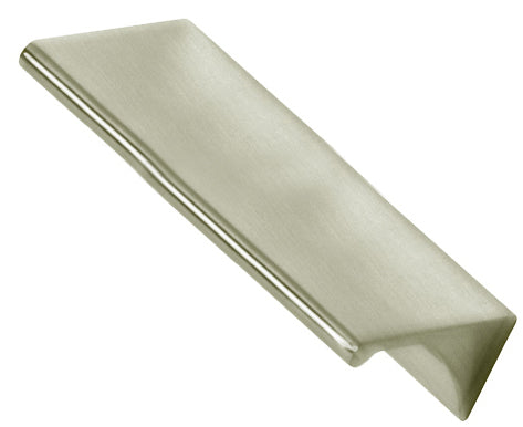 Satin Nickel "Graham" Tab Drawer Pull - Forge Hardware Studio