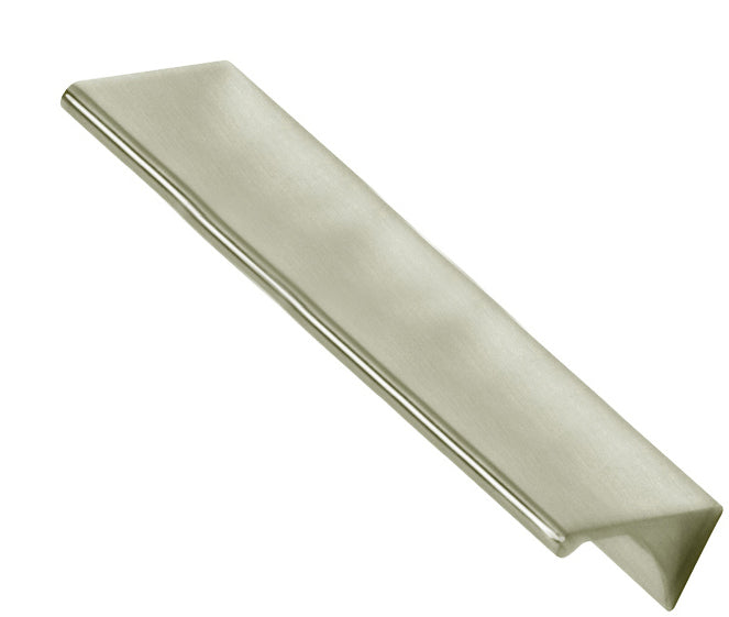 Satin Nickel "Graham" Tab Drawer Pull - Forge Hardware Studio