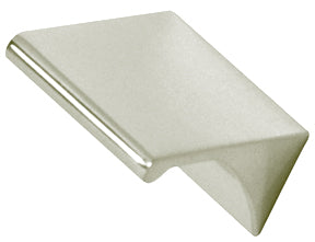 Polished Nickel "Graham" Tab Drawer Pull - Forge Hardware Studio