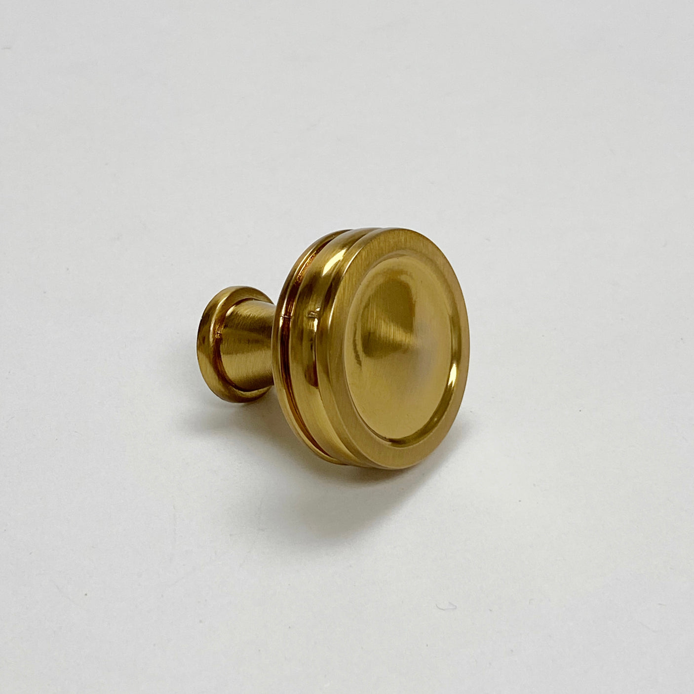 Warm Brass "Belfour" Cabinet Knobs and Drawer Pulls - Forge Hardware Studio