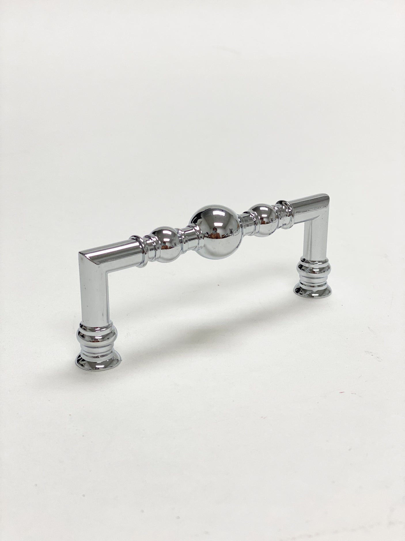 Polished Chrome “Kira” Cabinet Ball Knob and Drawer Pulls - Forge Hardware Studio