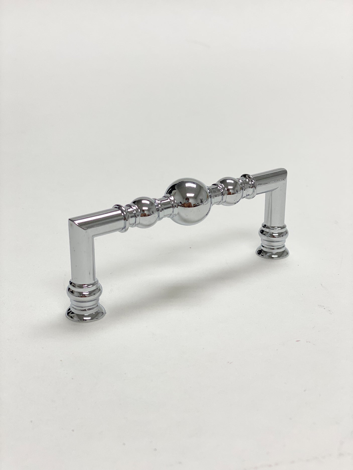 Polished Chrome “Kira” Cabinet Ball Knob and Drawer Pulls - Forge Hardware Studio