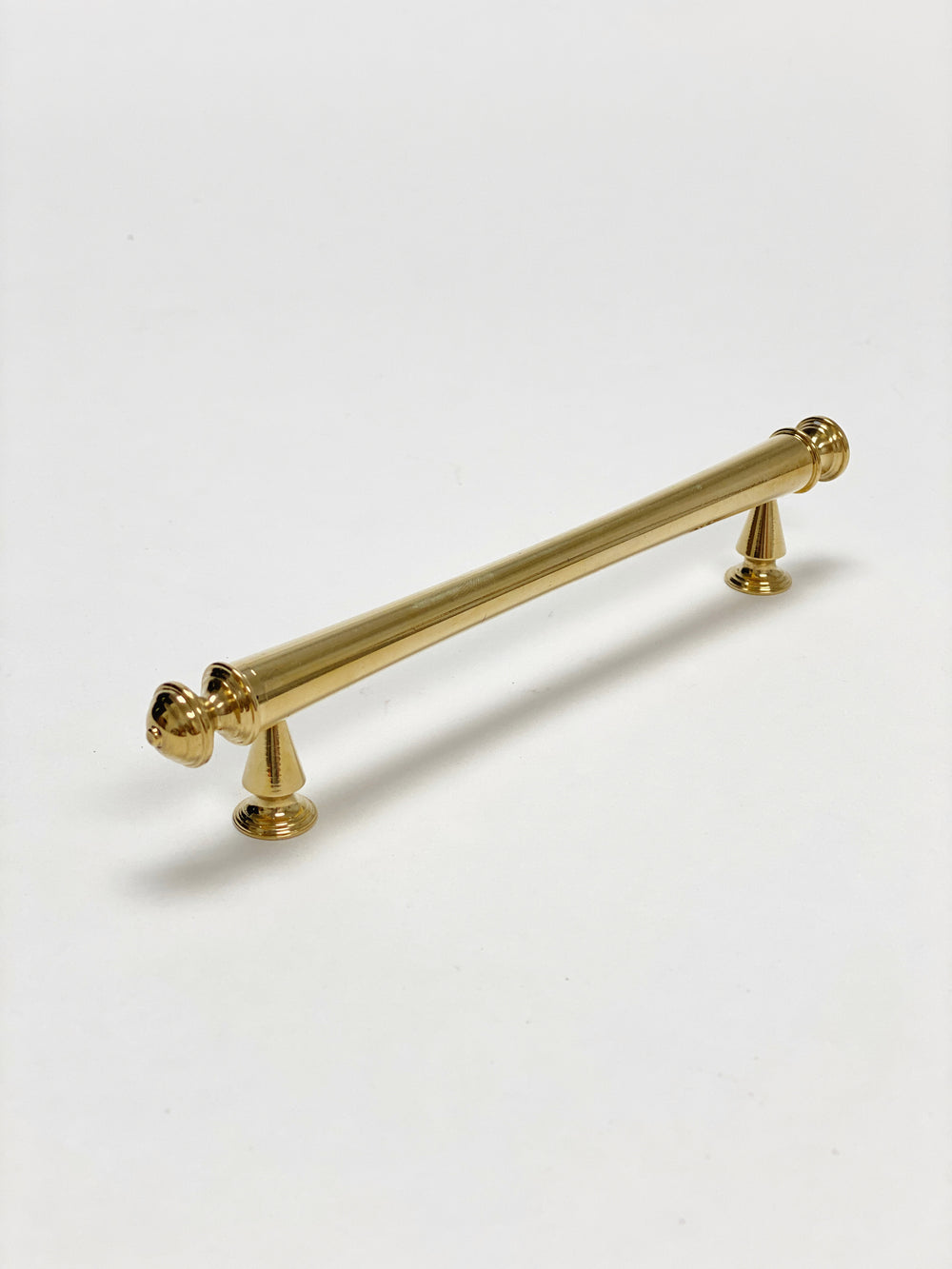 Unlacquered Brass "Emmeline" Cabinet Knobs and Drawer Pull - Forge Hardware Studio