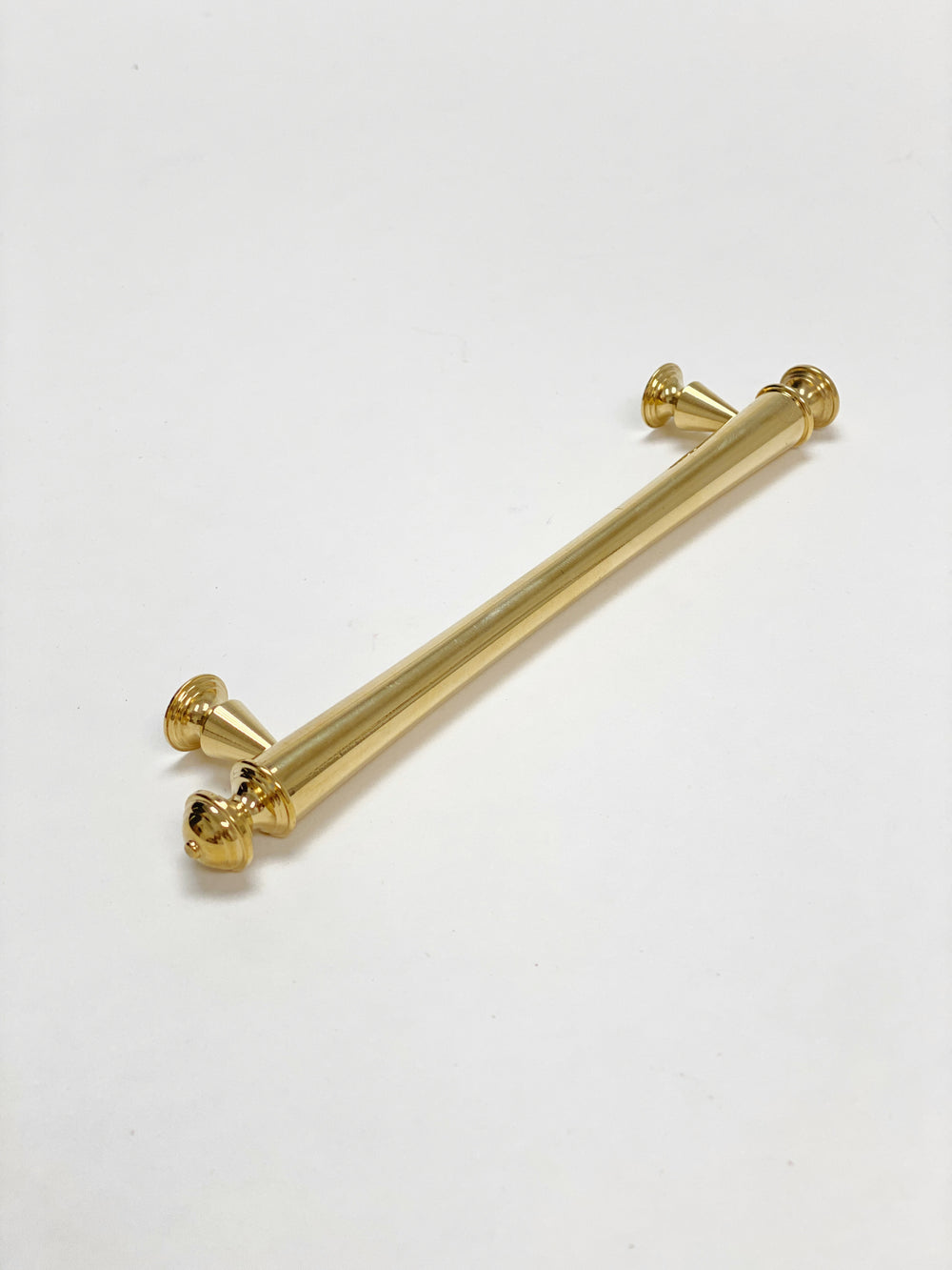 Unlacquered Brass "Emmeline" Cabinet Knobs and Drawer Pull - Forge Hardware Studio