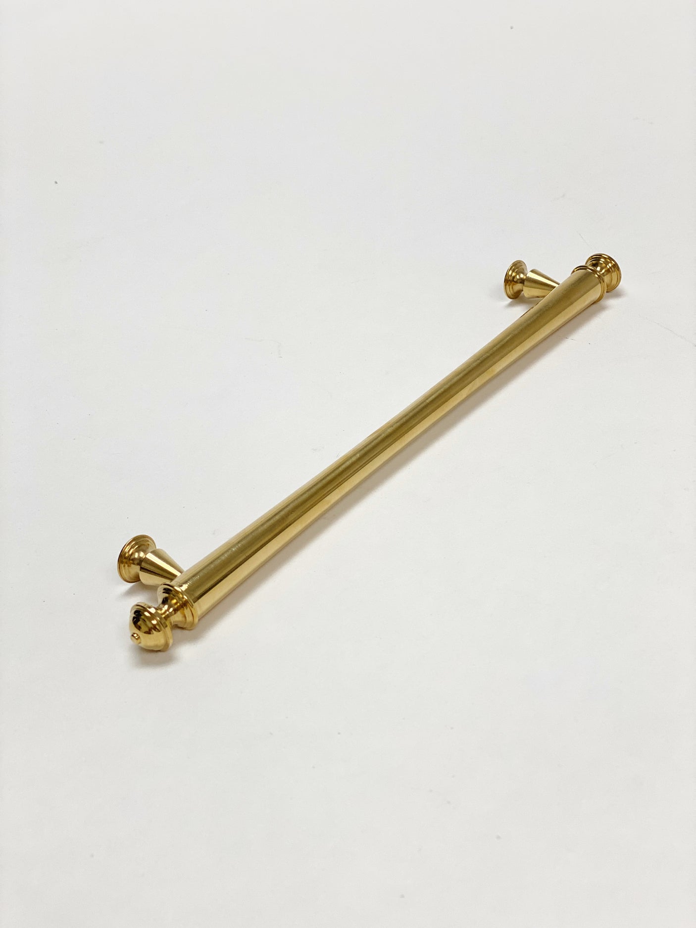 Unlacquered Brass "Emmeline" Cabinet Knobs and Drawer Pull - Forge Hardware Studio