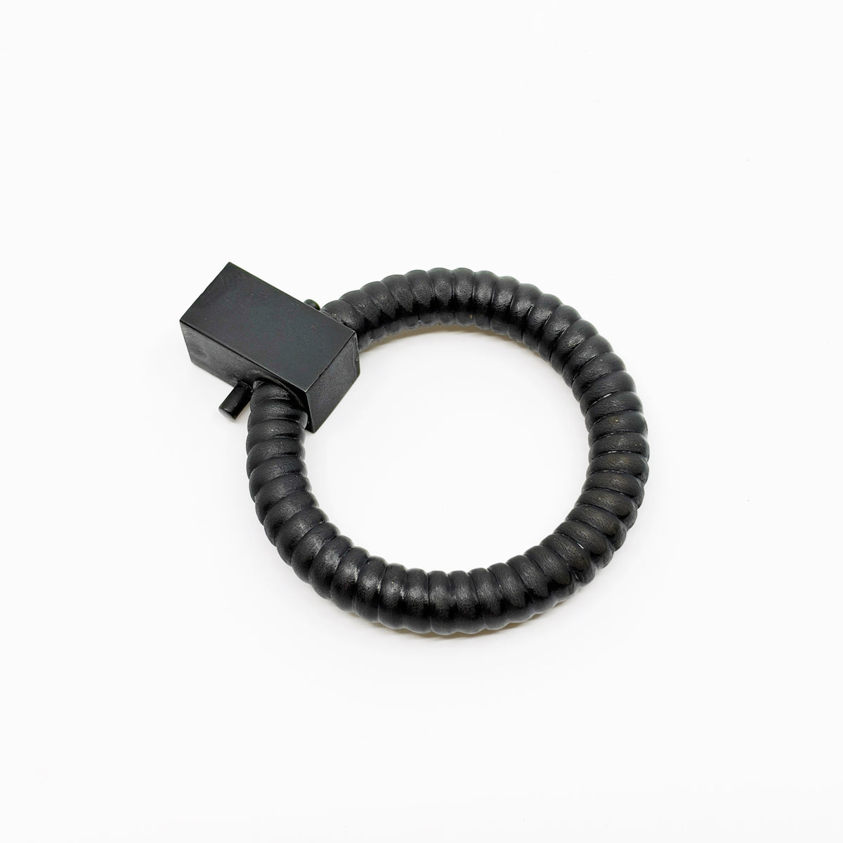 Oil Rubbed Bronze "Rope" Ring Cabinet Pull