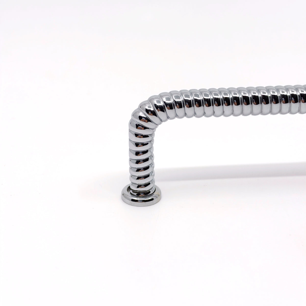 Polished Chrome "Rope" Drawer Pull