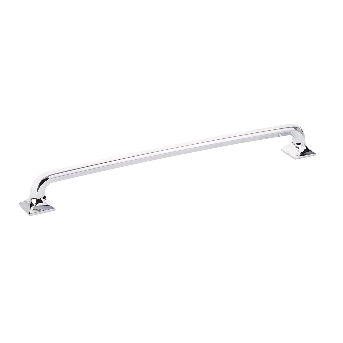 Polished Chrome "Milli" Square Cabinet Knobs and Drawer Pulls