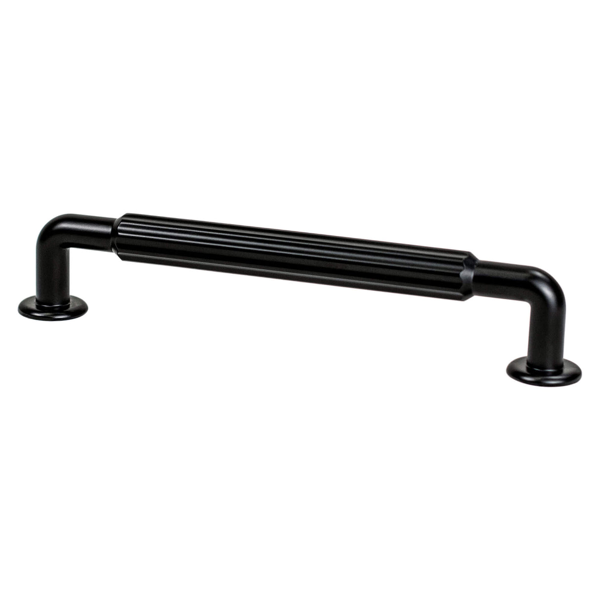 Matte Black "Canopy" Cabinet Knob and Drawer Pulls
