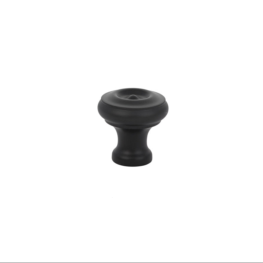 Matte Black "Heritage No.2" Cabinet Knobs and Wire Pulls