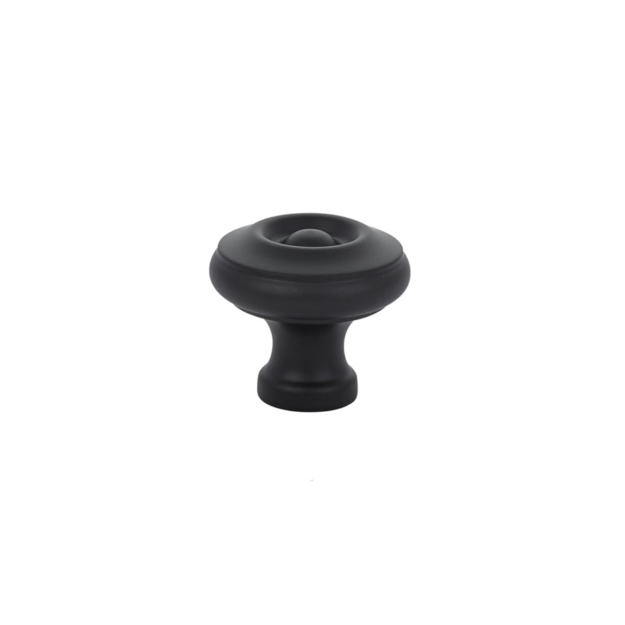 Matte Black "Heritage No.2" Cabinet Knobs and Wire Pulls