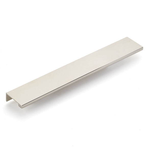 Polished Nickel "Dina" Tab Finger Drawer Pulls