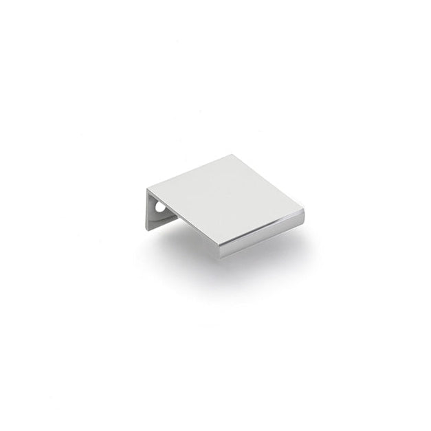 Polished Chrome "Dina" Tab Finger Drawer Pulls
