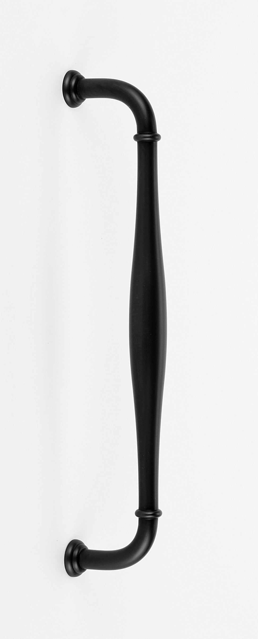 Transitional Matte Black "Perry" Cabinet Knobs and Drawer Pulls - Forge Hardware Studio