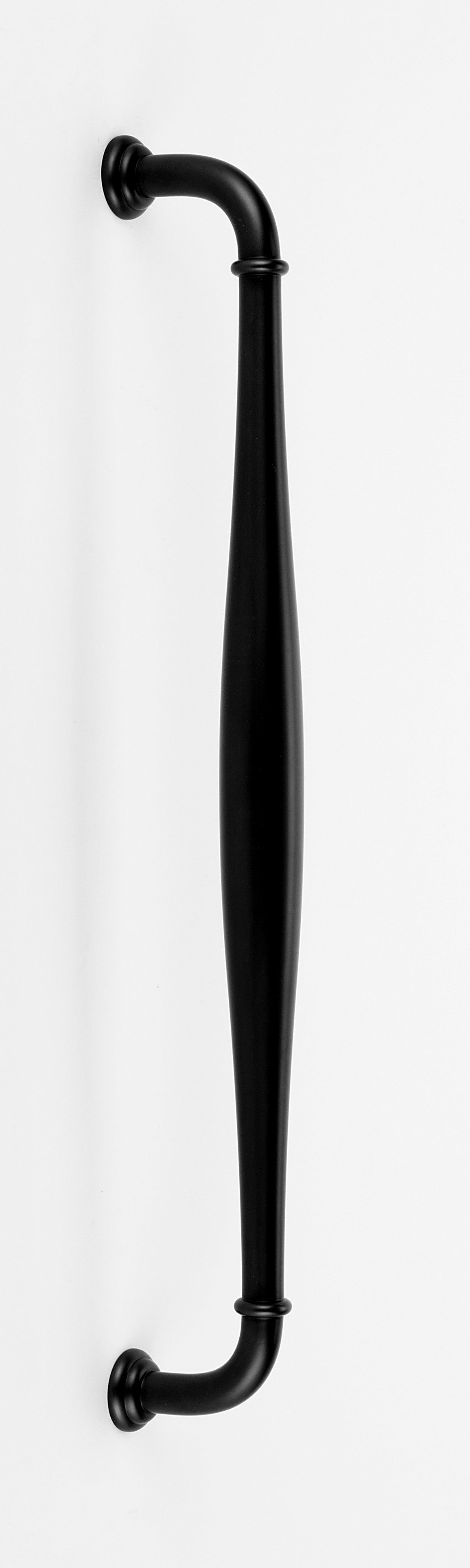 Transitional Matte Black "Perry" Cabinet Knobs and Drawer Pulls - Forge Hardware Studio