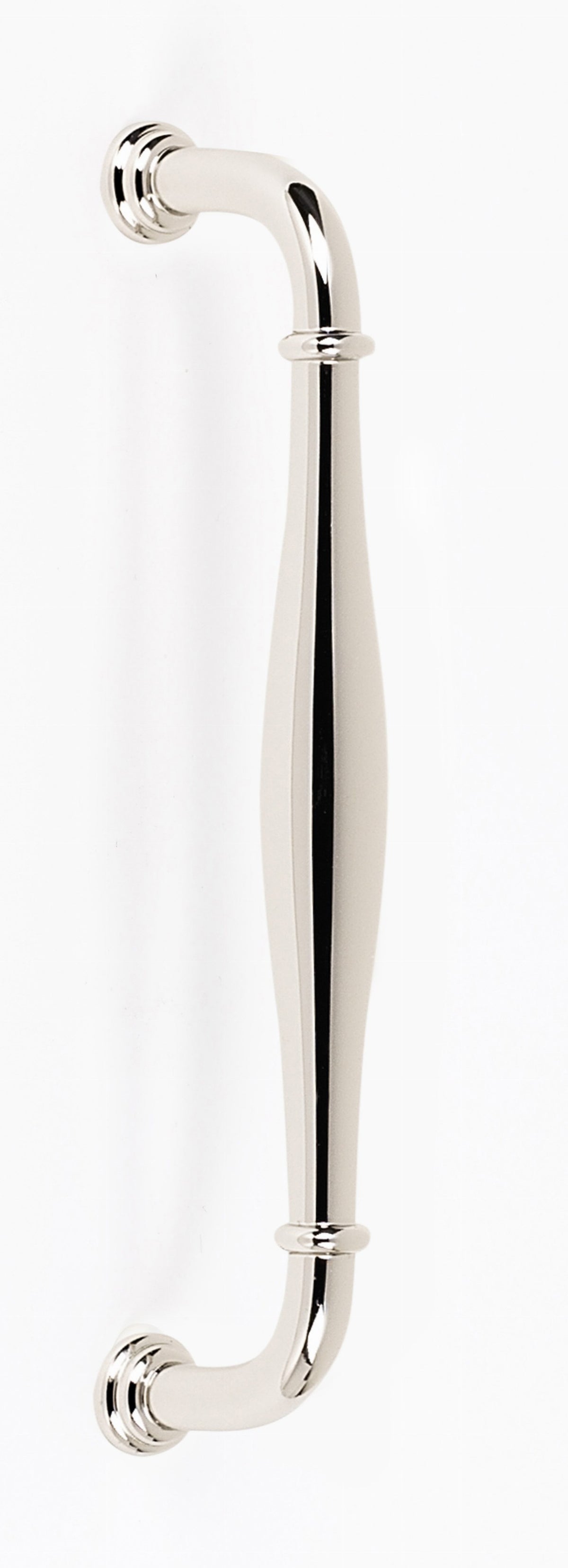 Transitional Polished Nickel "Perry" Cabinet Knobs and Drawer Pulls - Forge Hardware Studio