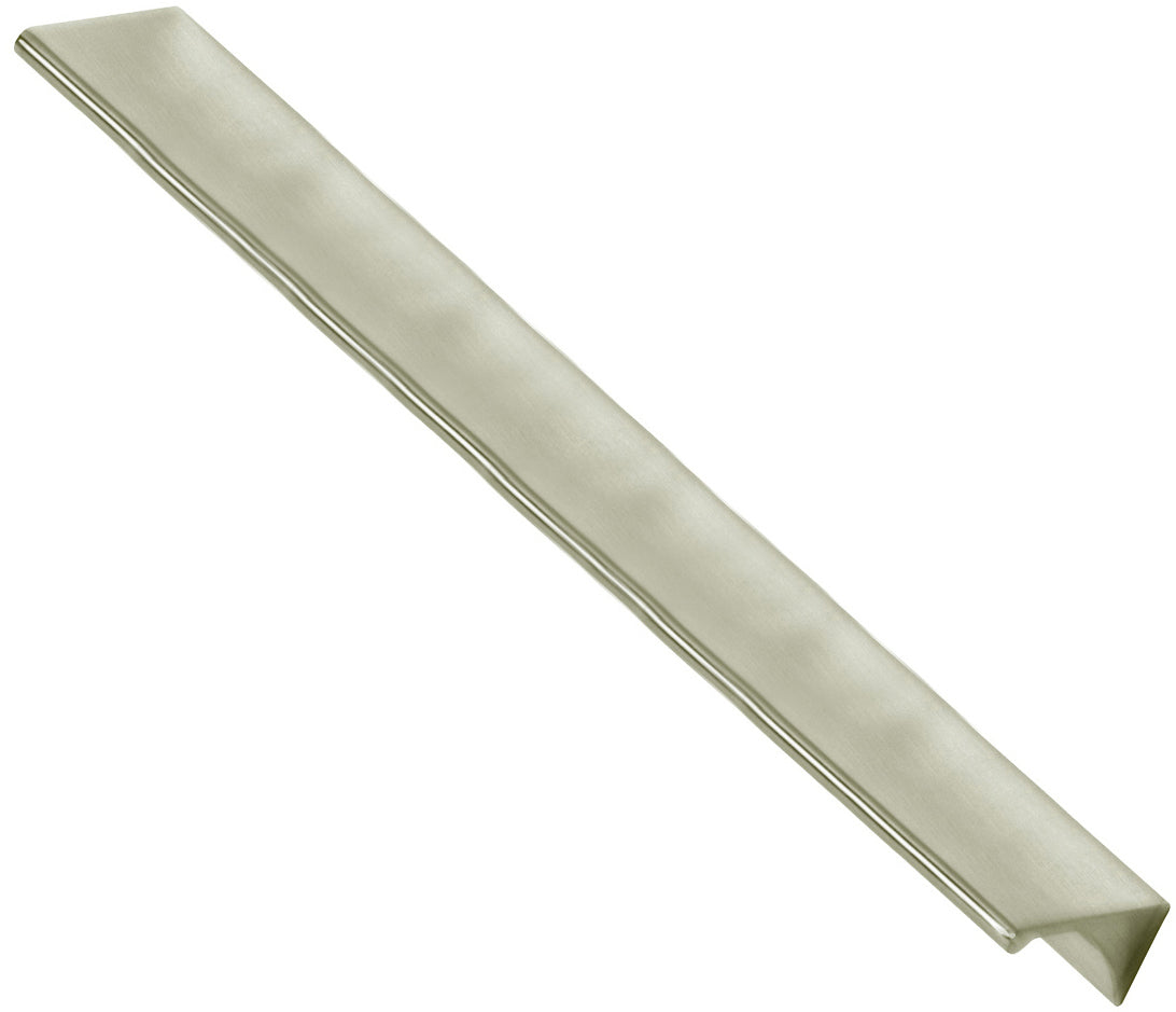 Satin Nickel "Graham" Tab Drawer Pull - Forge Hardware Studio