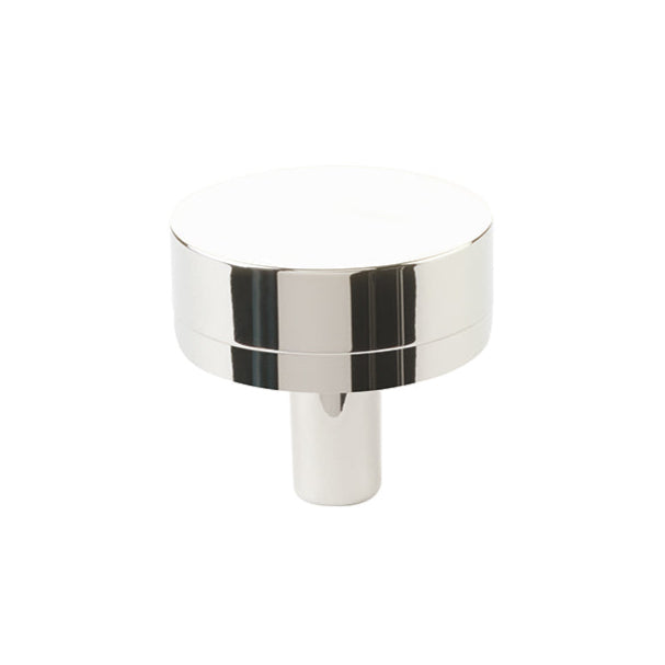 Smooth T-Bar Polished Nickel Cabinet Knobs and Drawer Pulls