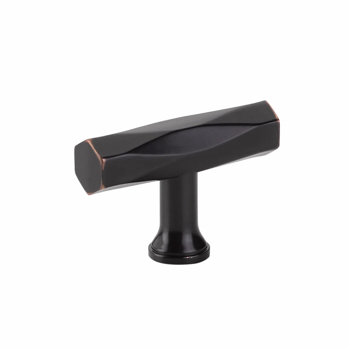 T-Bar Oil Rubbed Bronze "American Designer" Cabinet Knob and Drawer Pulls