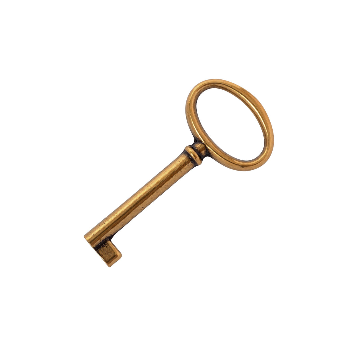 Antique Brass "Bari" Decorative Cabienet Key