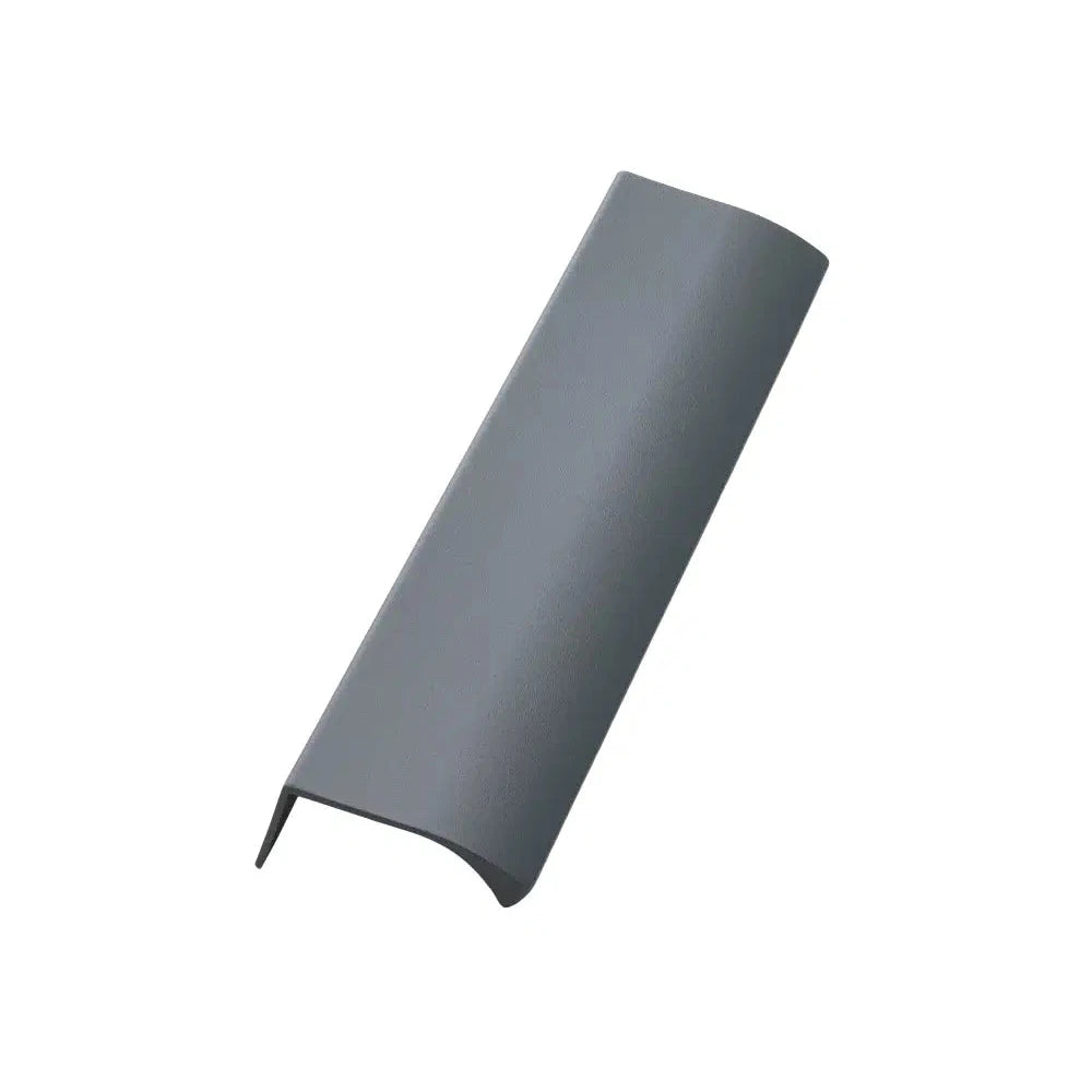 Foliage Green Textured "Edge Straight" Tab Drawer Pulls