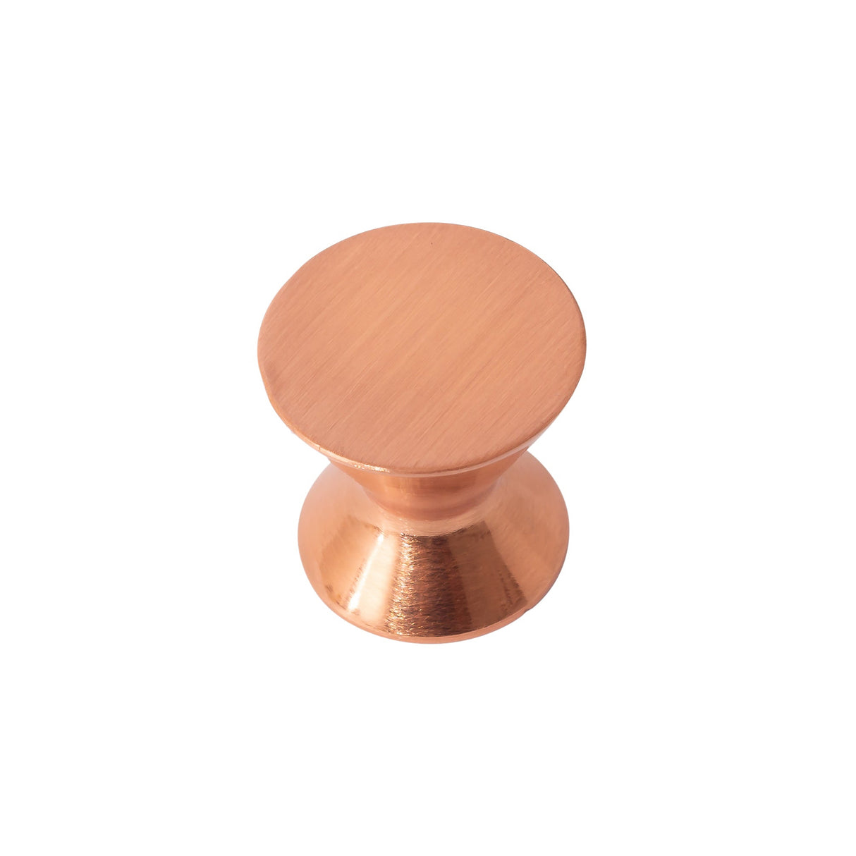 Brushed Copper "Core" Drawer Pulls and Knob