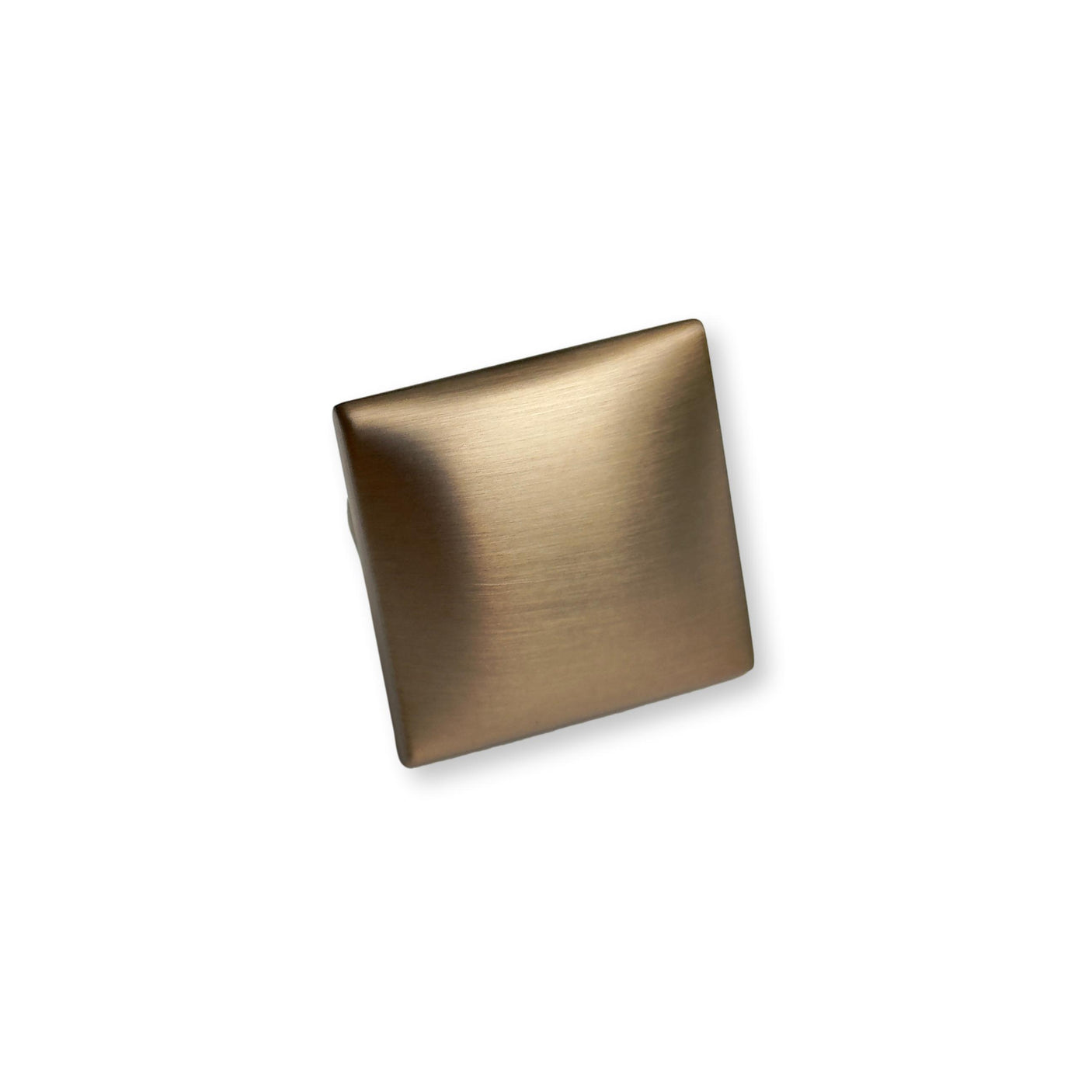 Brushed Bronze "Flow" T-Bar Cabinet Knob and Drawer Pull - Forge Hardware Studio