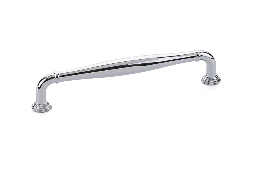 Polished Chrome "Elite Geometric" Cabinet Knobs and Drawer Pulls