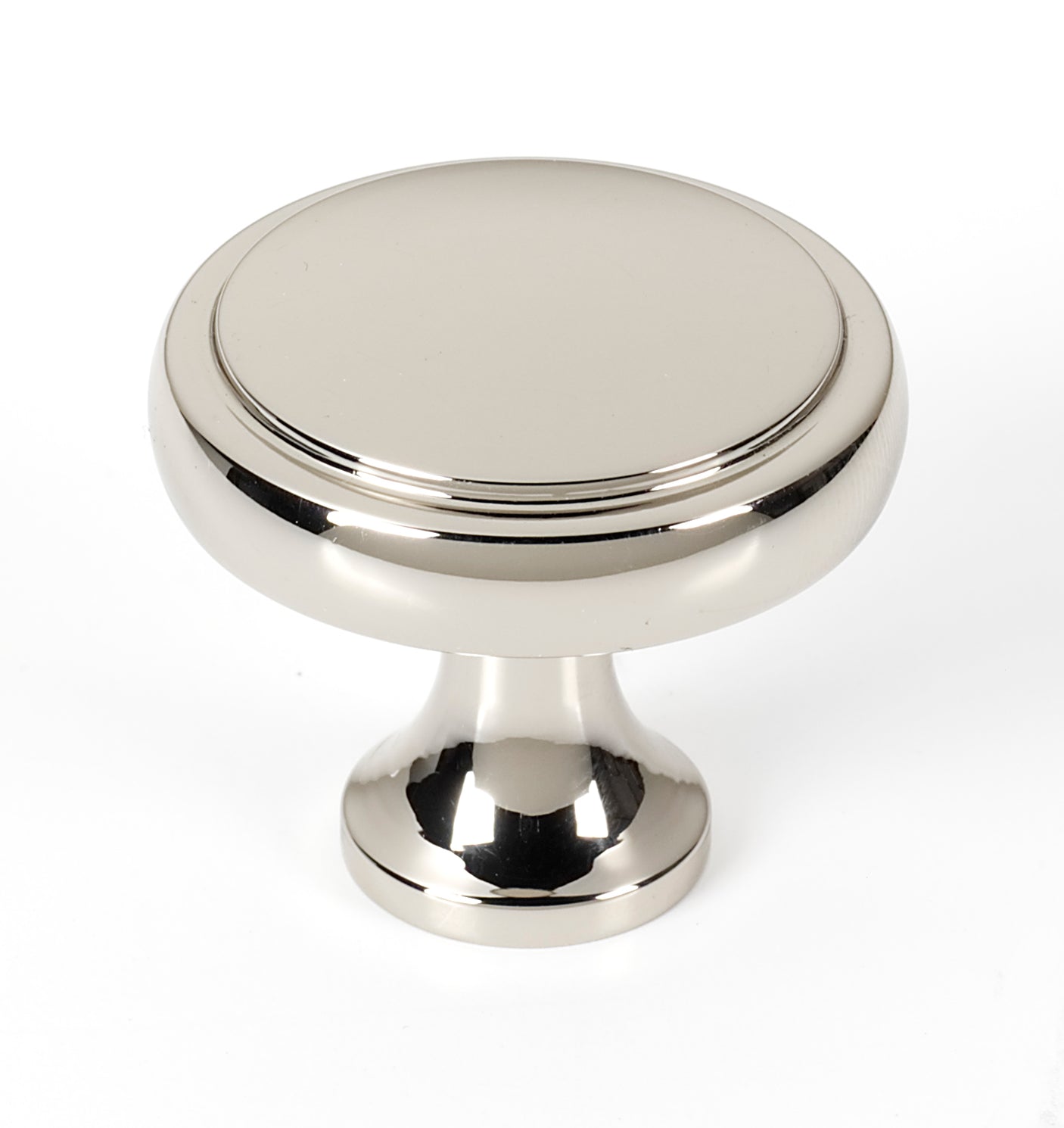 Polished Nickel "Solace" Cabinet Knobs and Drawer Pulls