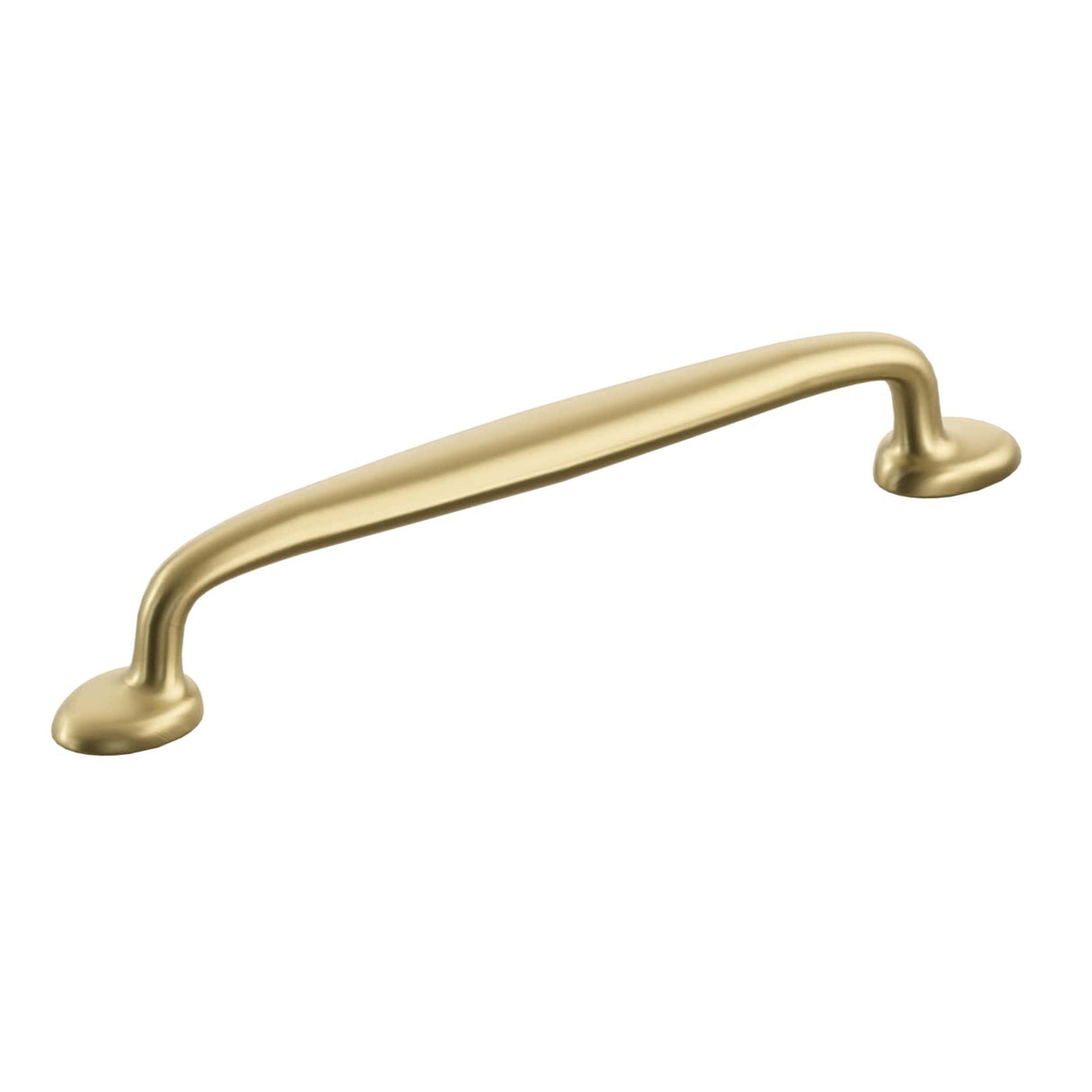 Satin Brass Cabinet Hardware "Estate" Cabinet Knobs and Pulls - Forge Hardware Studio