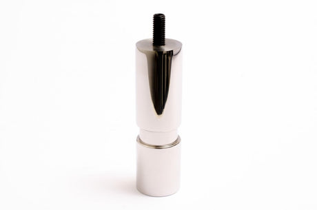 Set of 2- Mid-century Modern Furniture Legs - Replacement Legs in Polished Nickel - Forge Hardware Studio