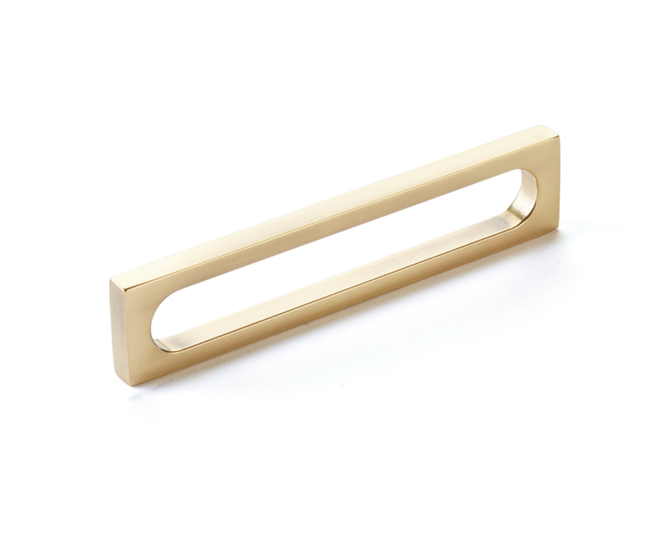 Vintage Brass "Loop" Square Drawer Pulls and Cabinet Knobs - Forge Hardware Studio