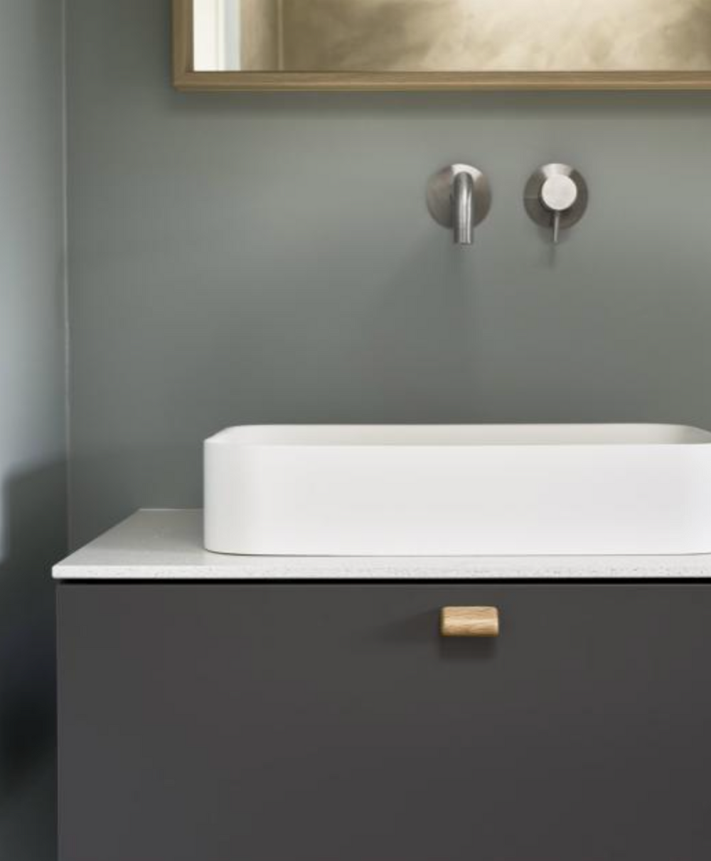 Lacquered Oak "Glove" Wood Drawer Handles - Forge Hardware Studio